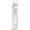 Ekena Millwork Merced Architectural Grade PVC Outlooker with Block Ends, 5"W X 24"D X 24"H OUTP05X24X24MRC05 - alternate 2